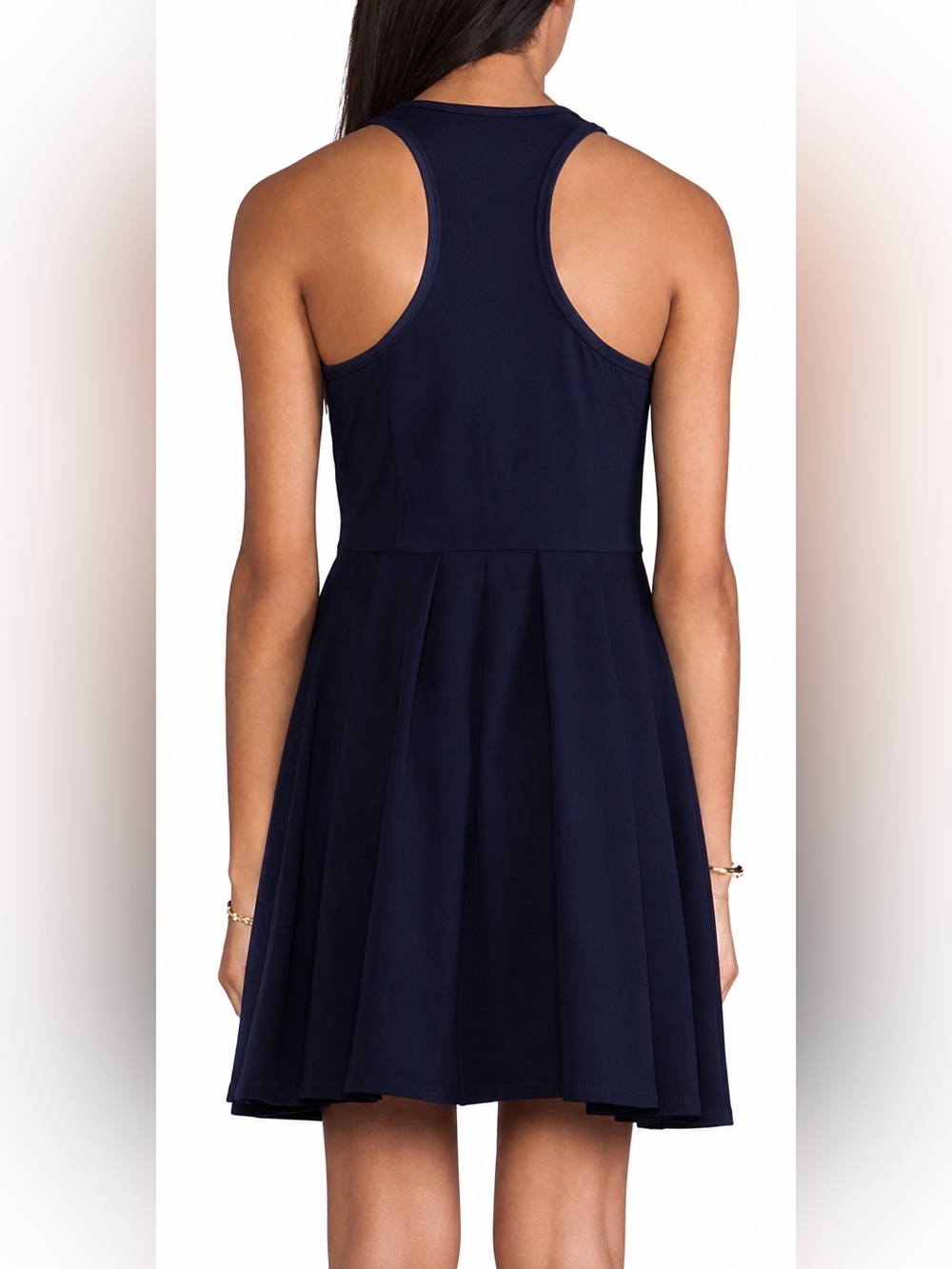 Bailey 44 Sporty Fit/Flare Navy Mini Dress Racerback From Revolve Small Athletic - Picture 3 of 14
